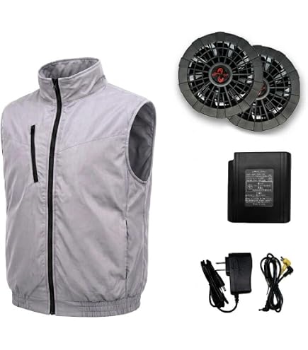 Amazon.co.jp: 空調服Ⓡ ベスト KU91830 (ウェアのみ) 【ウェアカラー